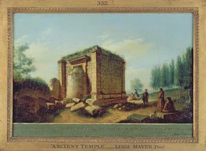 古代寺院 作： Luigi Mayer